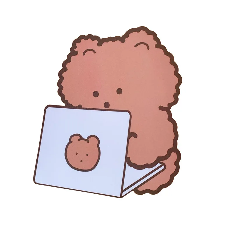 

Japanese Cute Bear Mouse Pad Chocolate Bear Mouse Pad Students
