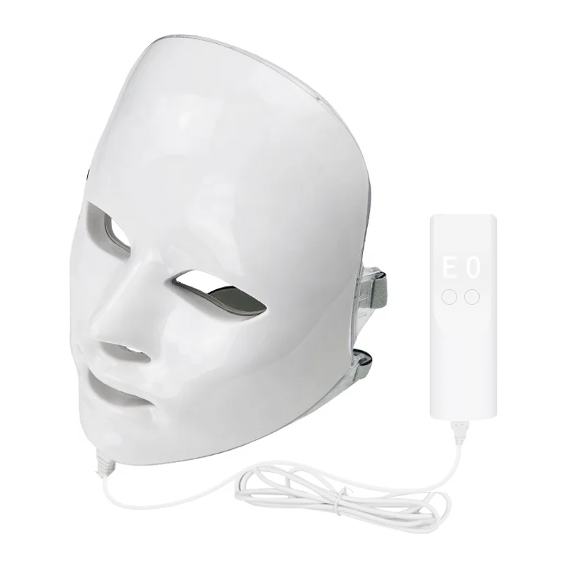 

trending products 2021 new arrivals wireless led face mask for facial beauty, White, golden, customized