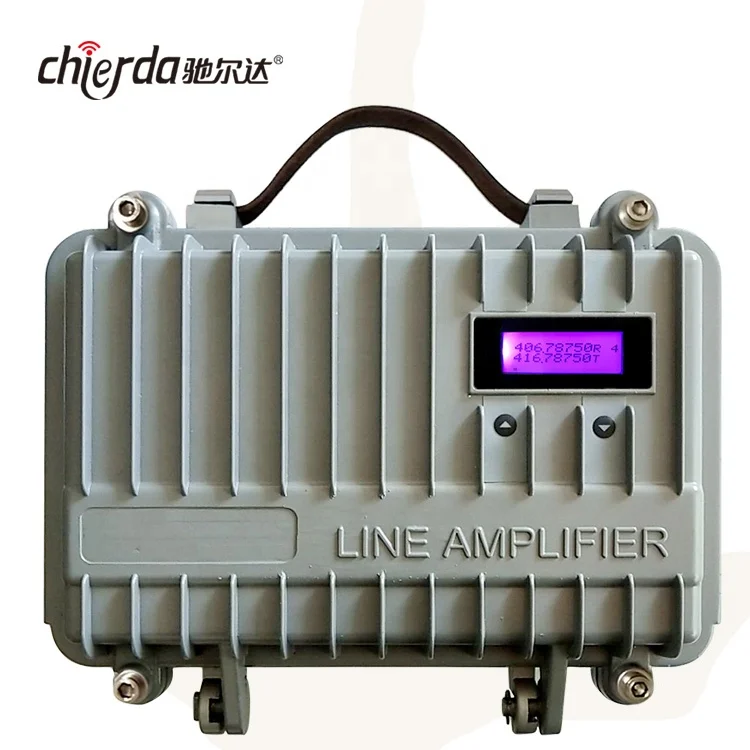 

Chierda New Full Duplex walkie talkie repeater UHF VHF Walkie Talkie Base Station Mobile Radio Repeater