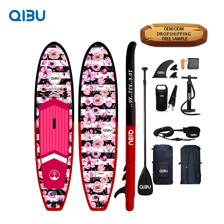 

QIBU 11'x33''x6'' kite surf wakeboard paddle boat padel surf., Customized color