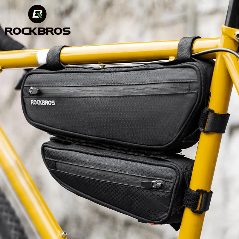 

ROCKBROS Detachable Combination Bicycle Front Tube Bags Btwin Bicycle Bag MTB Road Bike Frame Bag