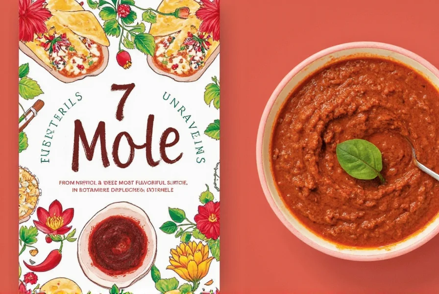 Mole sauce in a ceramic bowl