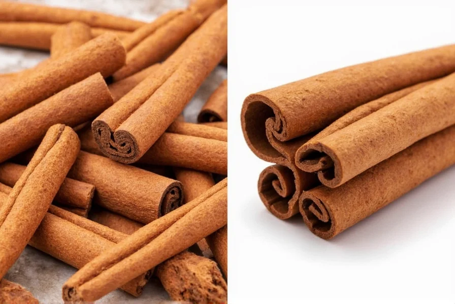 Cinnamon buying guide table