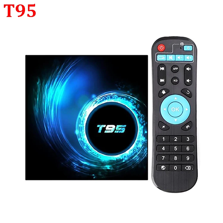 

T95 media player Android 10.0 Smart TV Box 4GB 32GB 64GB Allwinner H616 Quad Core 1080P H.265 4K 6K 2GB 16GB Set top box