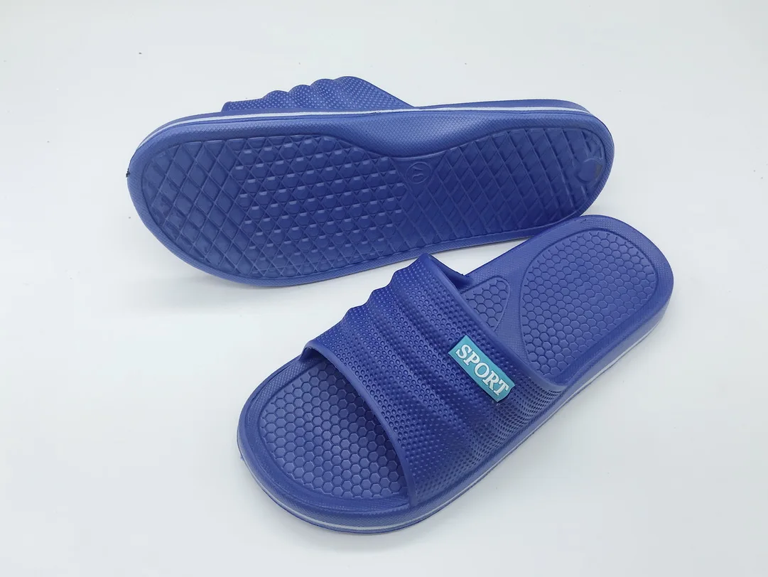 Cheap Eva Plain Slide Sandal,Black Pvc Mens Slide Sandal Custom Logo Slide Sandal Men Woman Kids Slipper