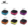 Data Frog Portable Case for Headphones Earphone Storage Carrying Bag for SD TF Cards USB Flash Earphone Headphone Accessories