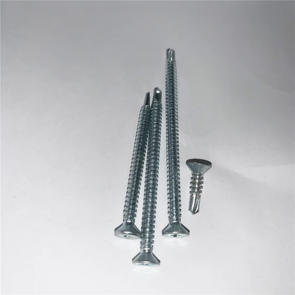 
China Zinc Coating Csk Head Self Drilling Screw 