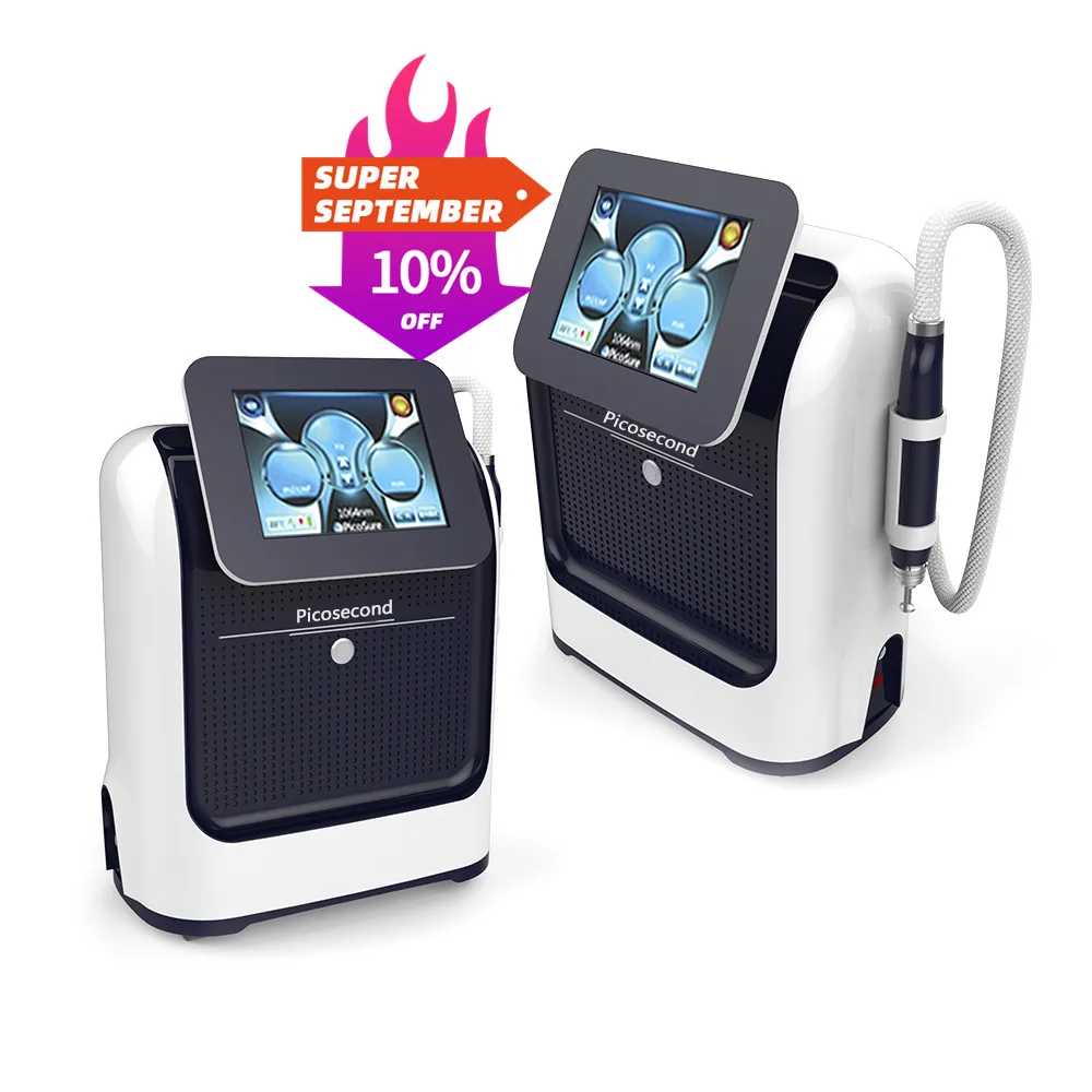 

DPL Portable Red White Picosecond Laser Tattoo Removal Pigment Removal Q Switched nd yag Laser Picosecond Machine