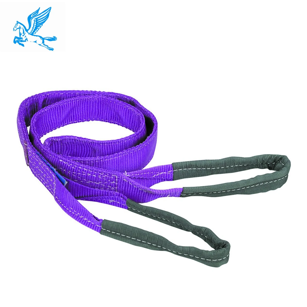 

1T 2m polyester material slingflat lifting slingswebbing sling eslingas