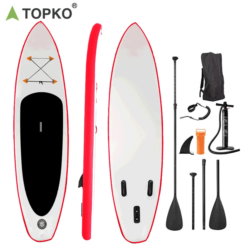 

TOPKO surfboard paddle board custom paddle board isup inflatable, Customized color