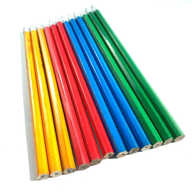 

African market Ghana Nigeria ,Tanzania ,Uganda ,Sudan yellow Fancy pencil for children, Customized