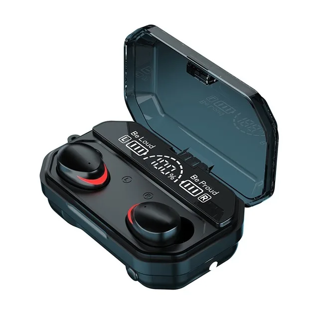 

A17 TWS Wireless Headphones Bluetooth Earphone HiFi Waterproof Earbuds With 2000MAH Charger Box