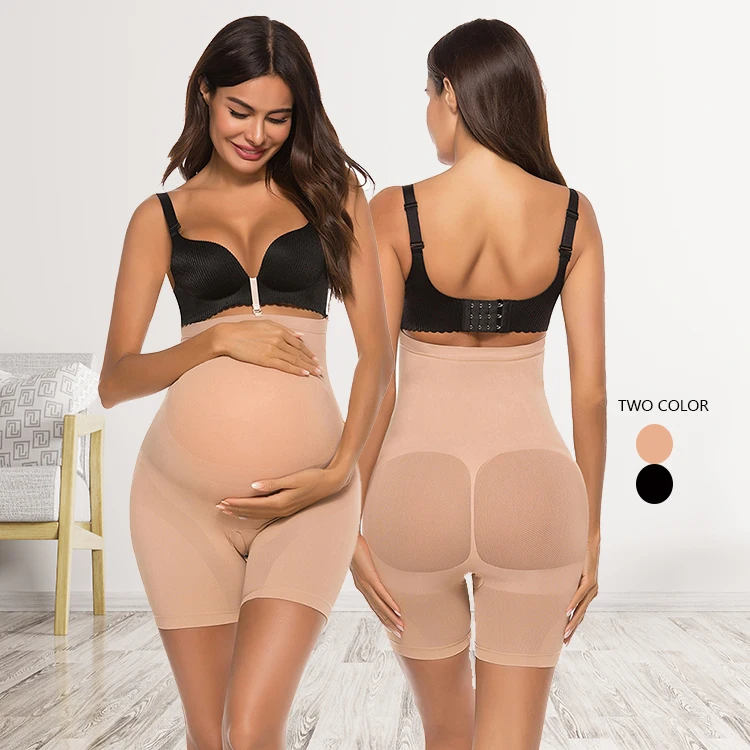 

New Listing Skin Color Abdomen Retraction Pregnancy Tummy Control Panty Bodys Shaper Shapewear For Women, As shown