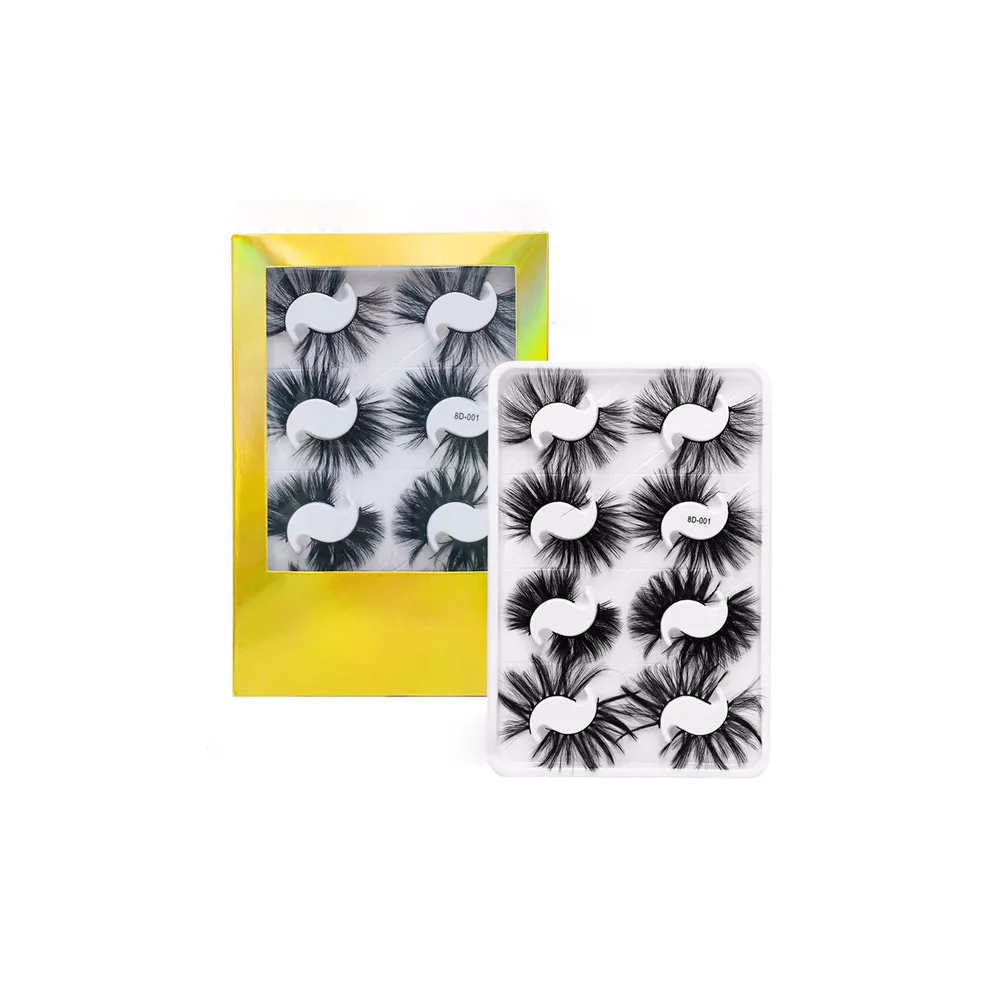 

Custom Own Brand thick dramatic eyelashes long soft 8d 25mm mink eyelash with high quality