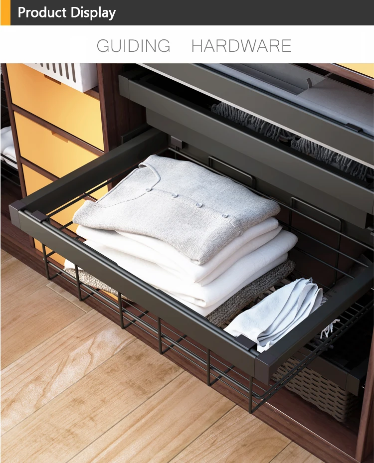 New Designed Wardrobe Accessories Chrome Wire Basket Drawer Buy