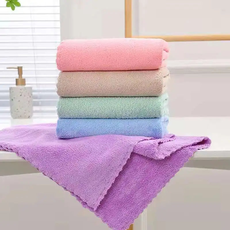 

wholesale Absorbent soft strong cleaning ability floor table kitchen dish cloth rags microfiber, Any color can be customized