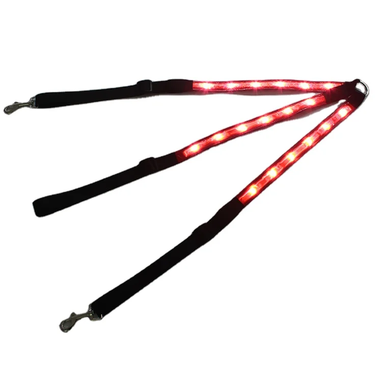 

Stock Horse Led Light Flashing Driving Harness Breast Collar, Led Reflectrive Horse Chest Strap,Battery Mode