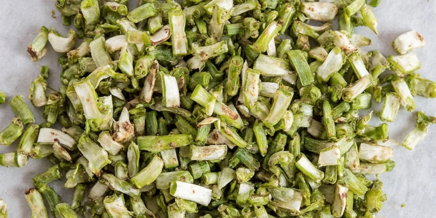 Chives in a dehydrator