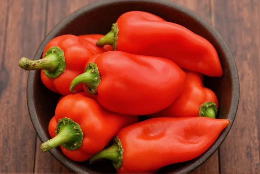 Poblano Pepper Heat Level: Mild to Medium (1,000-2,000 SHU)