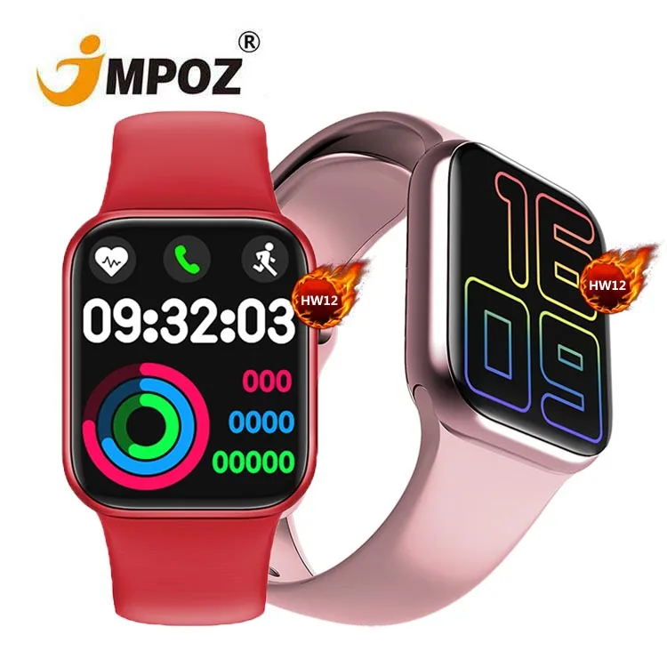 

Wholesale HW12 smart watch Sport smart Bracelet sleep monitoring clock Heart rate body temperature HW22 HW16 HW12 Smart watch