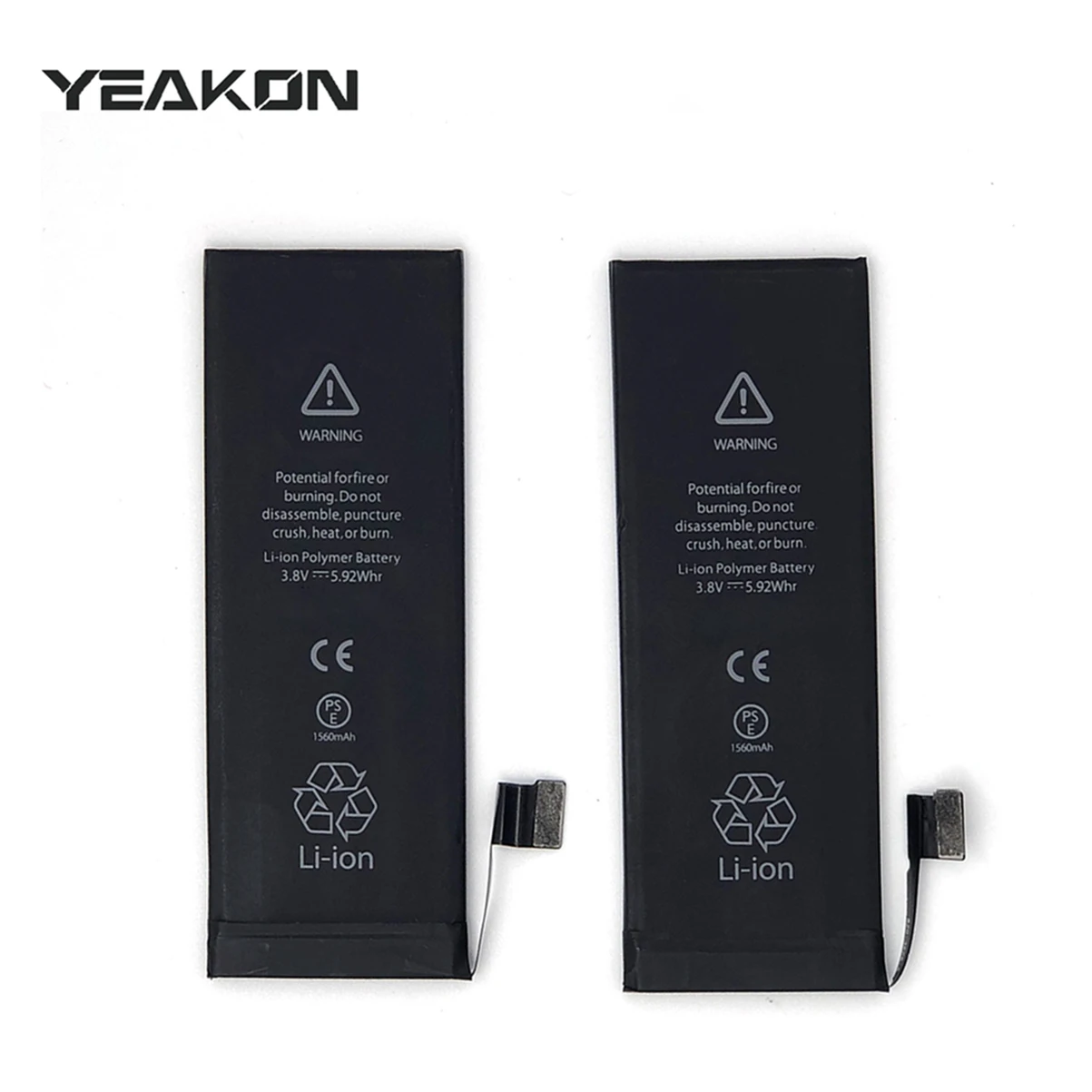 

YEAKON Replacement Internal Battery for i Phone 5S OEM Battery High Capacity with Adhesive