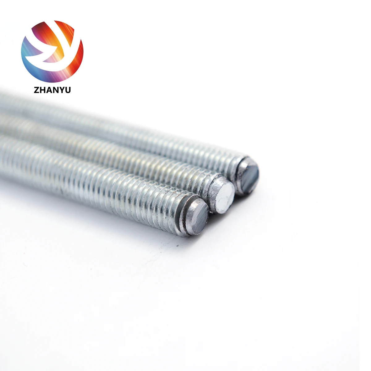 
China Manufacturer DIN975/976 standard galvanized carbon steel thread rod 