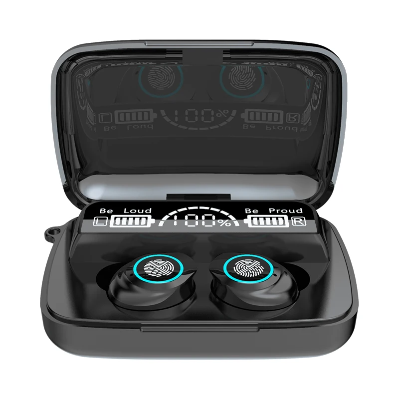 

2020 New M17 TWS Wireless earbuds waterproof headset Version 5.1 with Wireless Charging Case in Mic Headset