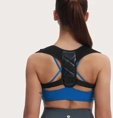 

Anti-kyphosis correction belt sitting posture breathable adult children to correct back posture, Black