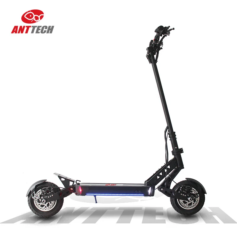 

T10 VDM Ghost 10 Inch Fat TIre 65km/h Dual Motor Safe and Fast Electric Kick Scooter for Adult