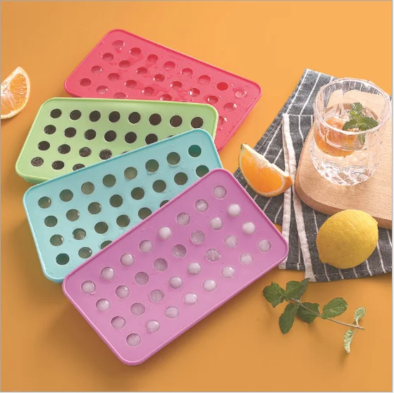 

Food grade Square 32 holes Silicone Ice Cube Tray With Lid DIY Trays Silicone Ice Mold, Pink,red , blue ,green
