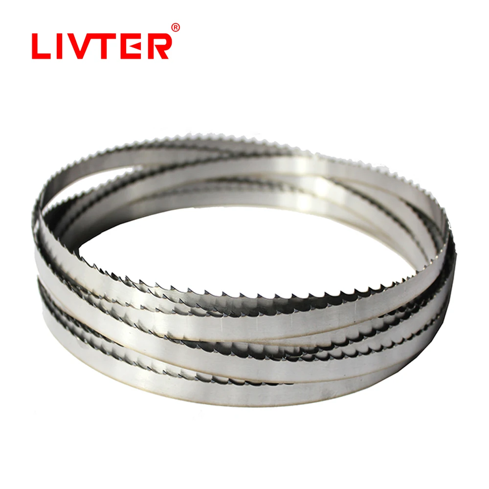 

LIVTER Free Shipping Quenching HSS Band Saw Blade 5pcs for cutting hardwood Multitool for wood cutting band saw machine