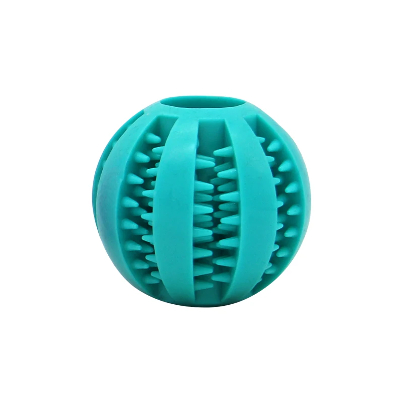 
Factory Wholesale Rubber Non-Toxic Dog Tooth Chew Toy Interactive Dog Food Treat Dispensing Chew Toy Ball 