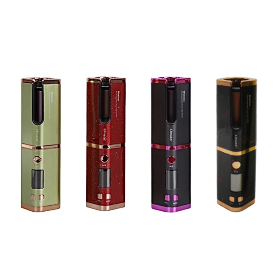 

Automatic Ceramic Rotating Iron Wireless, Cordless Auto Magic Rod Professional Electric Hair Curler