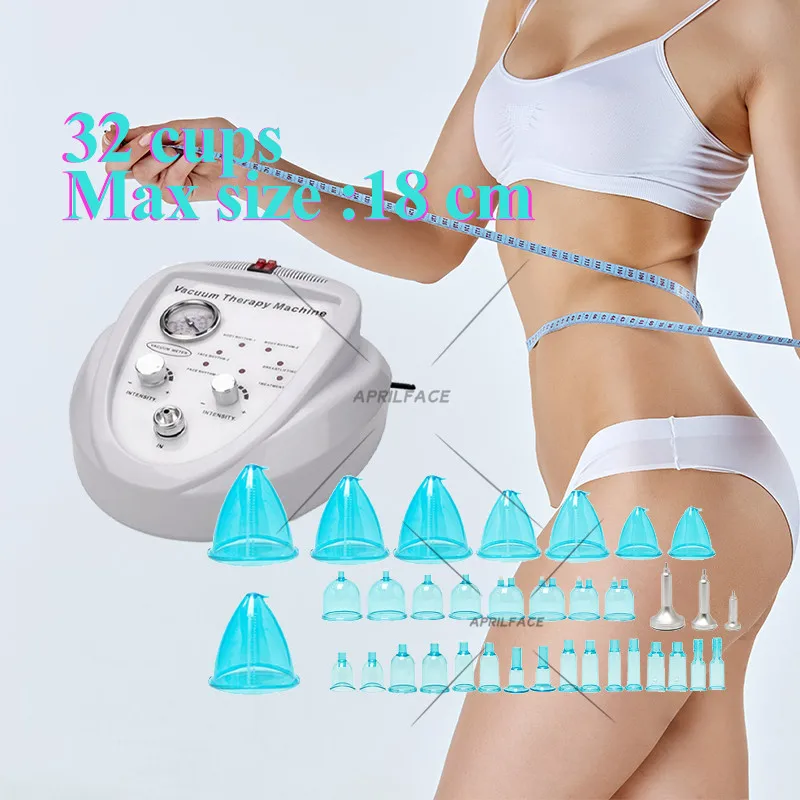

2021 vacuum therapy and breast enlargement Buttocks Enlargement Machine Butt Breast Enlargement Max diameter 18 cm cups