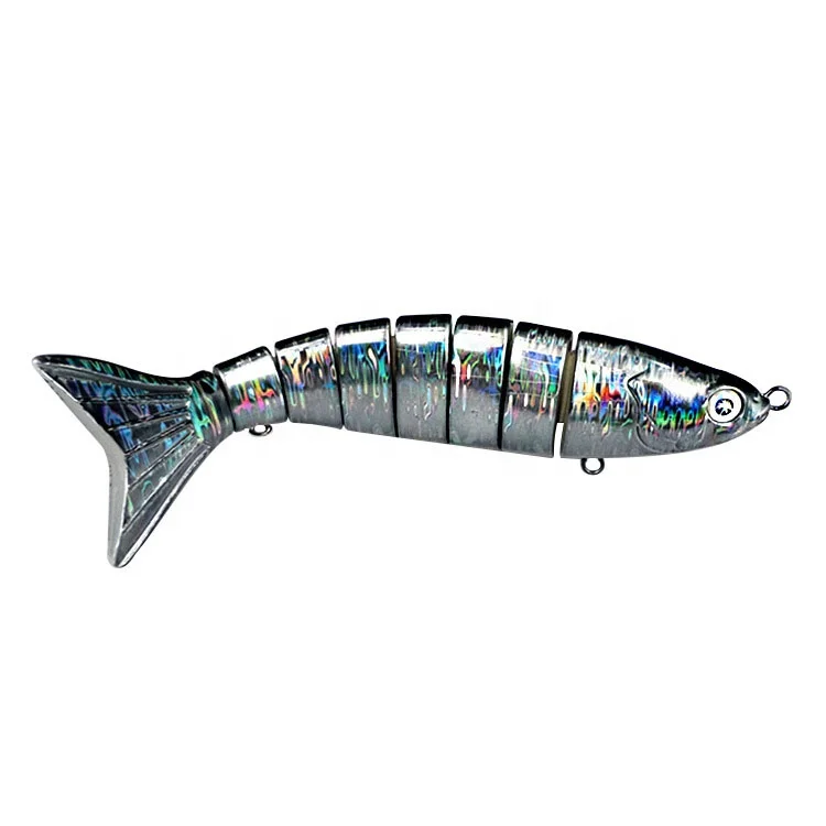 

Isca Peche Pesca 18cm 60g 8 Segment Bionic Sea Fishing Lures Fishing Bait, 9colors