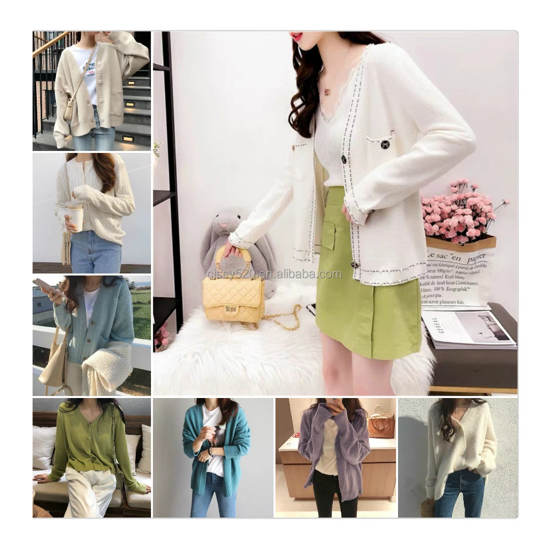 

Low Price Wholesale Cardigan Ladies Autumn Winter Women Cardigan Sweater