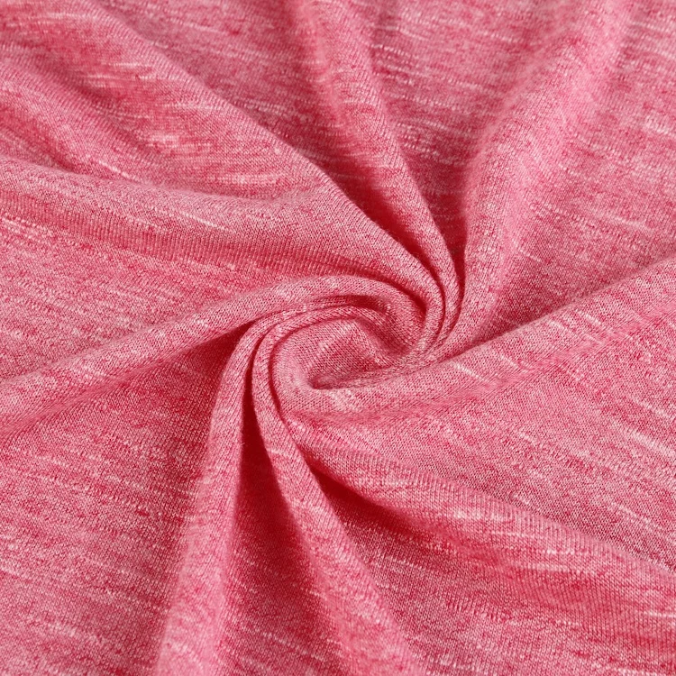 pink jersey knit fabric