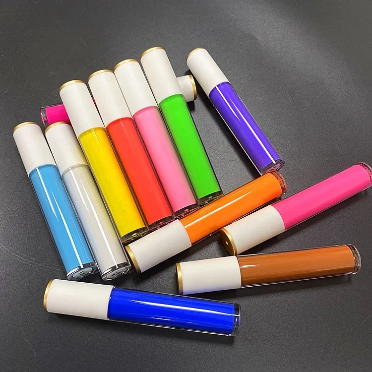 

12 Color Neon Eyeliner With Container Waterproof Liquid Eyeliner Private Label