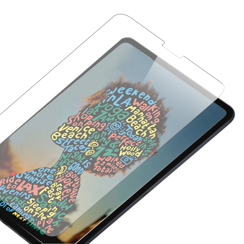 

Small MOQ tempered glass screen protector anti bacterial tempered glass screen protector for ipad 8 10.2 "