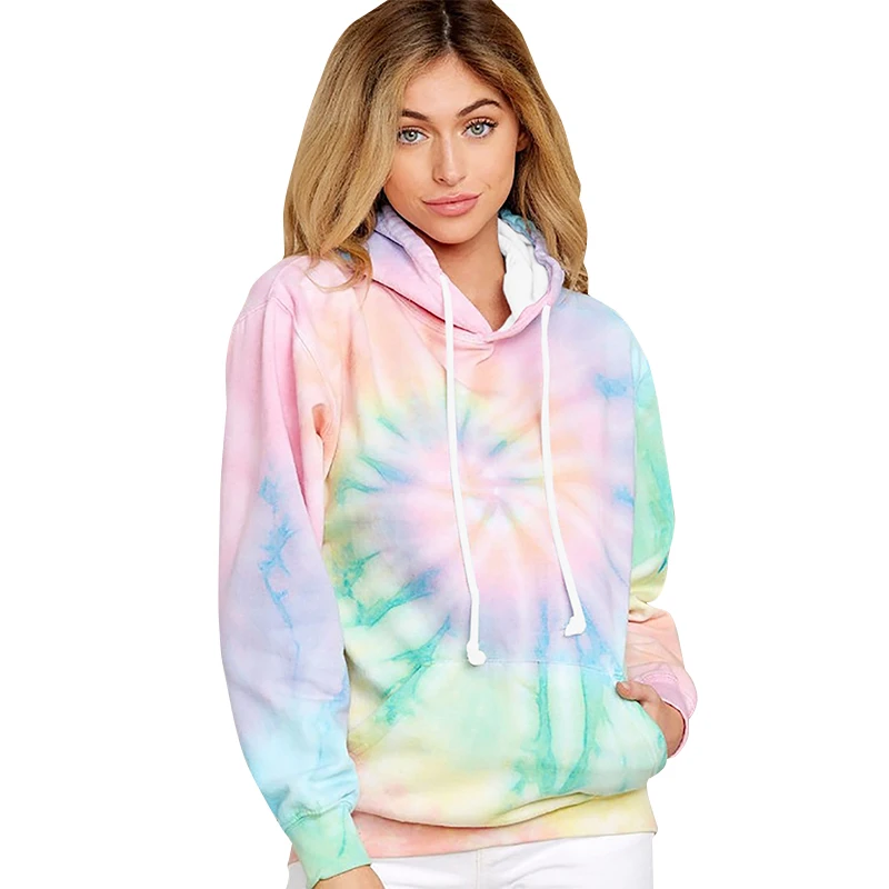 

Women Hooded Pullover Hoodies Casual Clothes Attractive Printed Pullover for Sale