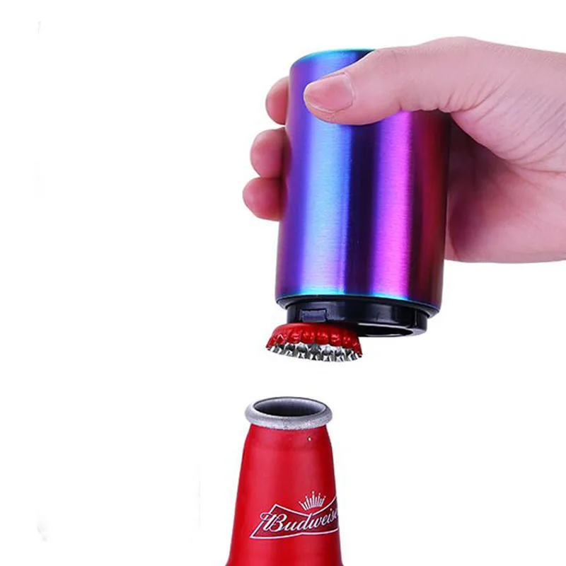 

Multifunction Automatic Bottle Wine Corkscrew Press Metal High-End Wine Screwdriver Creative Stainless Steel Beer Bottle Opener