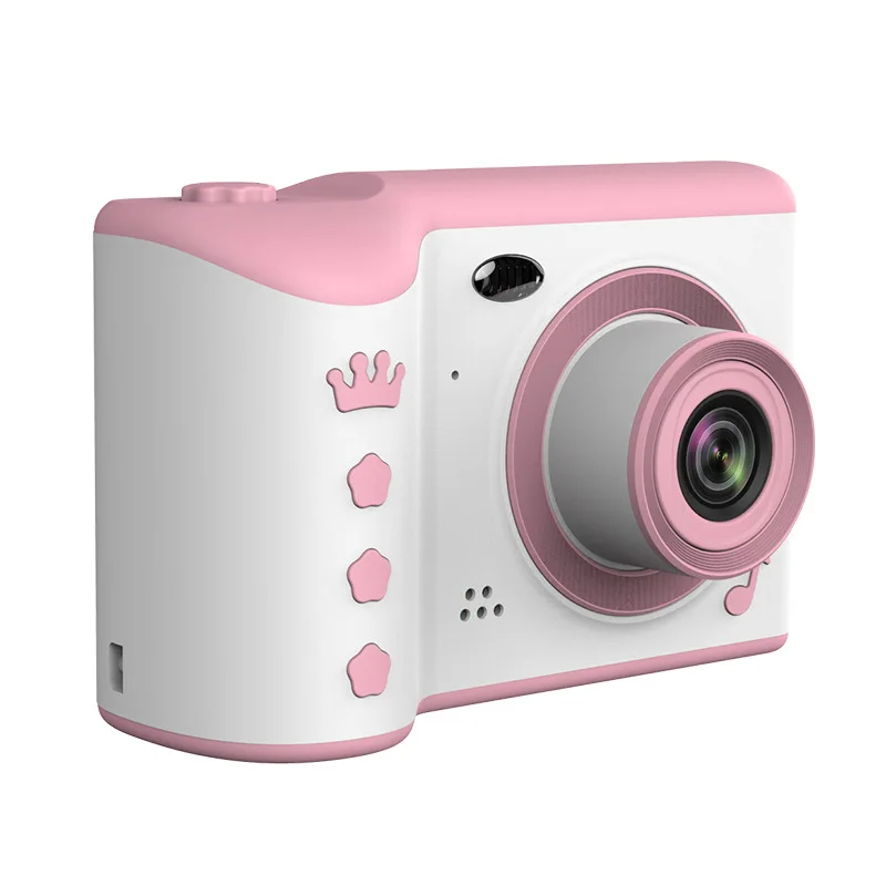 

Children's camera can take pictures and videos 2.8-inch touch screen front and rear dual-camera 800W pixel mini SLR