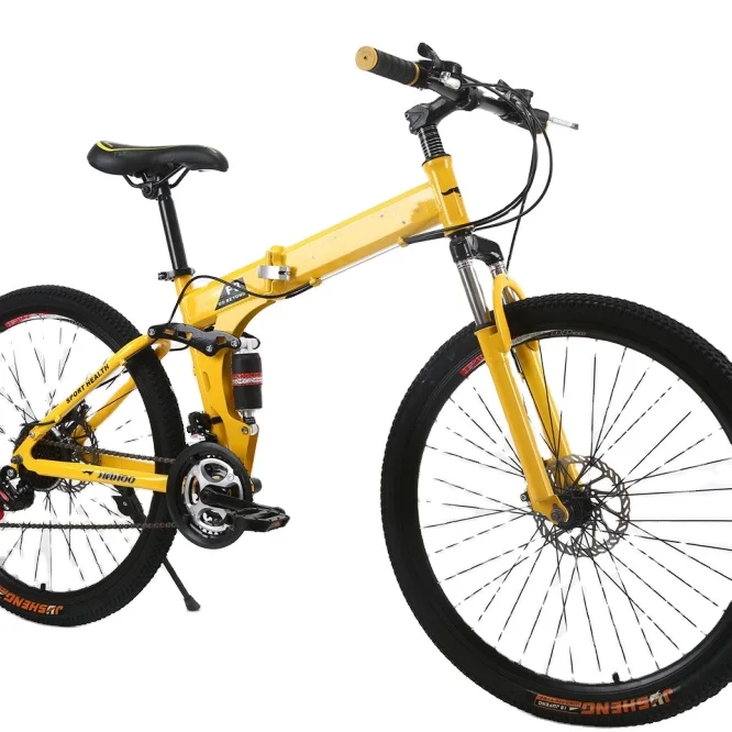 

china factory direct mountain bike folding mountain bicycle 20 inch 26 inch disc brake bicycle deliver quickly