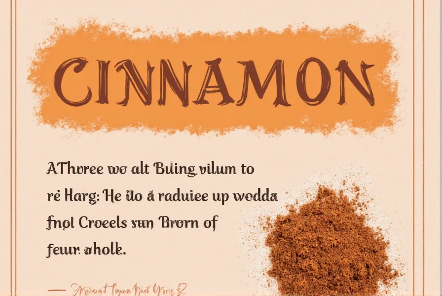 Cinnamon in Cooking