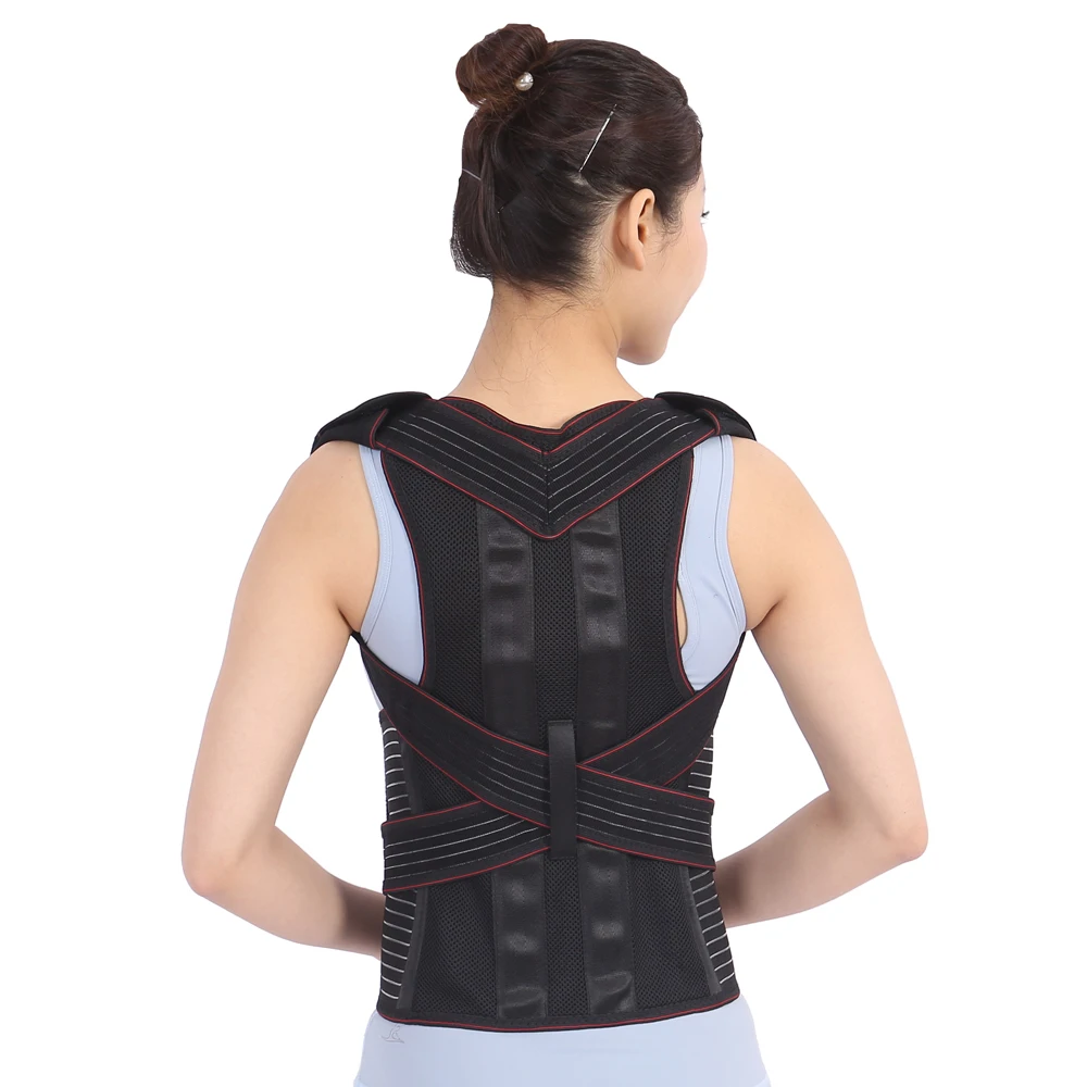 

Adjustable back support brace belt stretcher straightener magnetic body posture corrector shoulder Posture Corrector