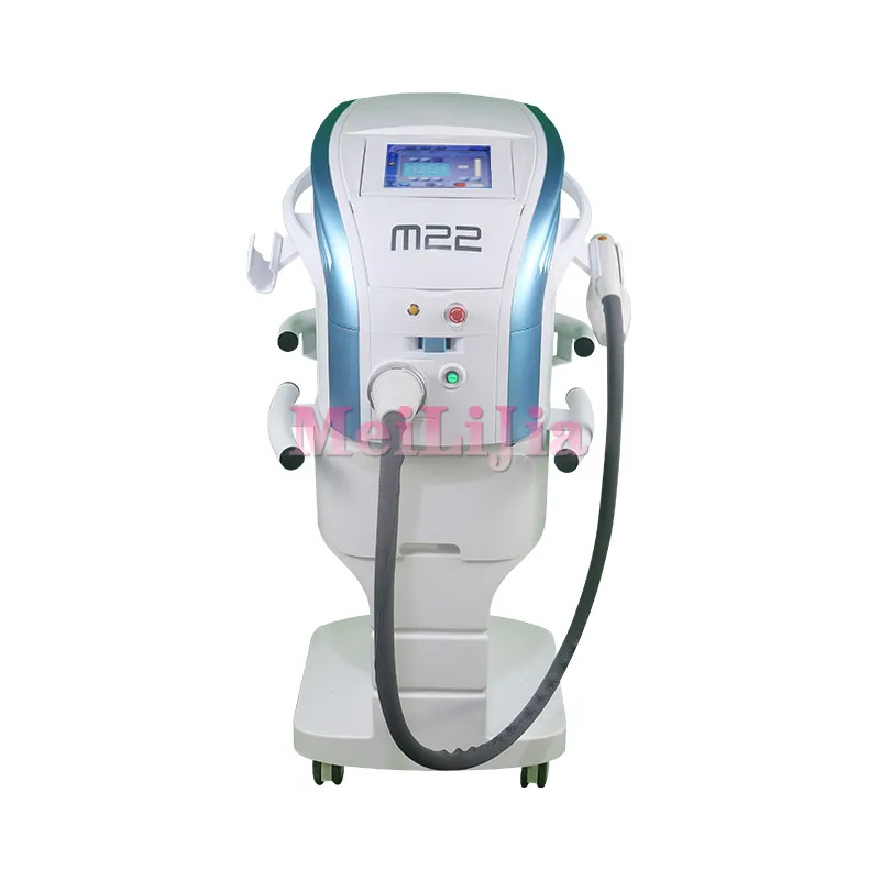 

2021 Free Shipping Good Price Laser Acne Treatment M22 Ipl Opt E-light Dry Eye Vascular IPL OPT Hair Removal Laser Machine, Bule+white