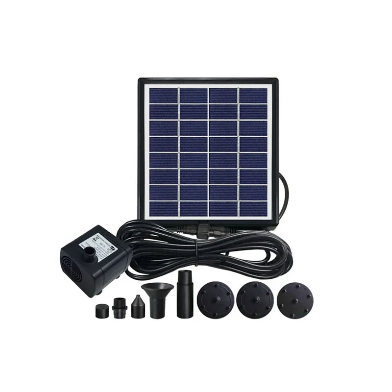 
2W mini solar fountain Water Pump Garden Landscape Fountain / Solar Power DC Brushless Submerged / water pumps 