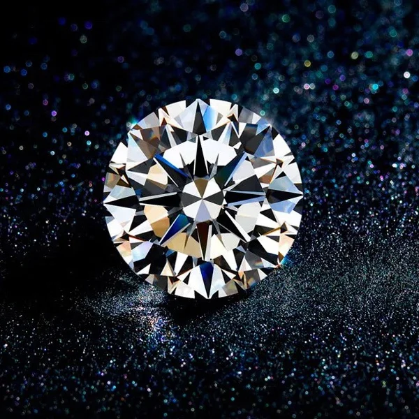 

2020 hot sale 1carat moissanite D color VVS clarity white advanced moissanite round brilliant cut synthetic gemstone diamonds