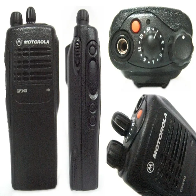 

GP340 VHF/UHF Walkie Talkie Ham Radio New Waterproof 5km Two Mobile Phone Channel China Power Battery Storage