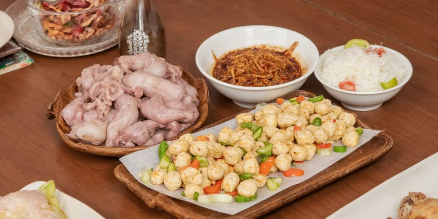 Side by side comparison of chicken and beef pho bowls